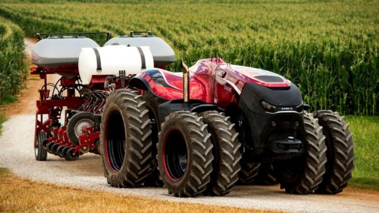 Future of farming: driverless tractors and robots