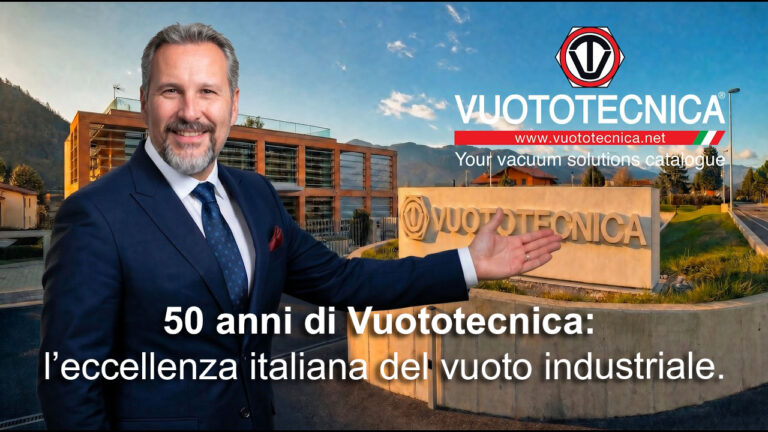 50 anni di Vuototecnica: l’eccellenza italiana del vuoto industriale.