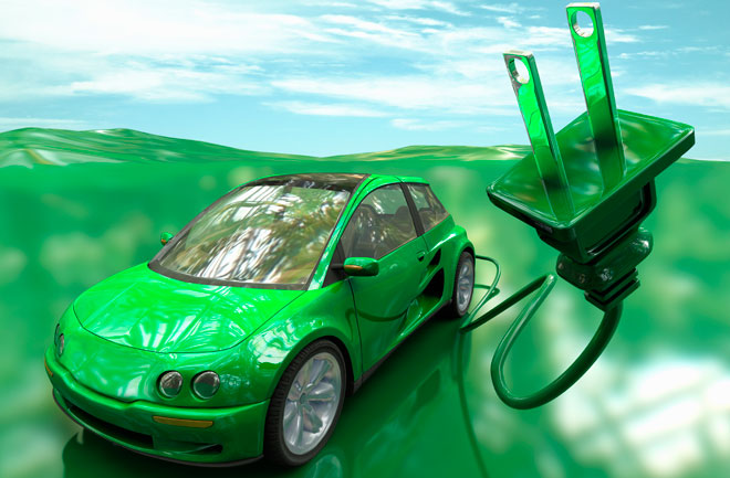 A new electric vehicle powered by a blend of water and ethanol