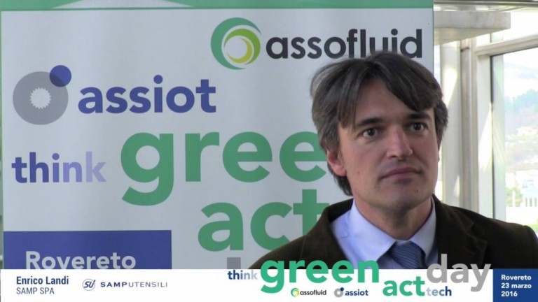 Enrico Landi al Think Green Act Tech Day