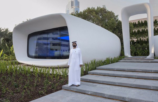 The world’s first office produced by 3D printer